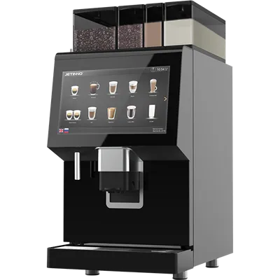 Macchina da caffè commerciale con doppia erogazione